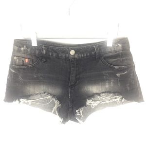 Dollhouse | Distressed Denim Cut off Shorts 11